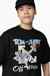Off White Tom And Jerry Oversized T-Shirts
